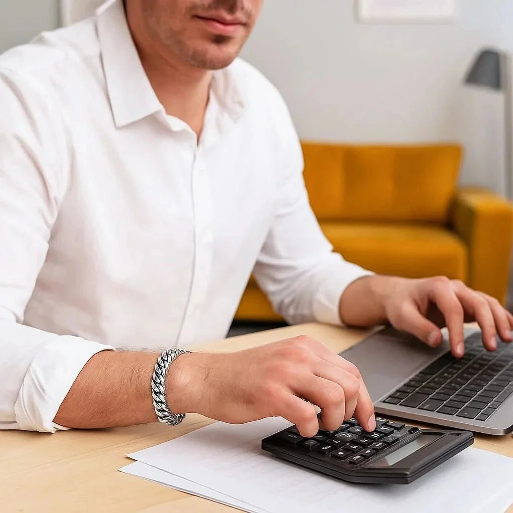 BowLift | 18K gold-plated sterling silver Cuban bracelet