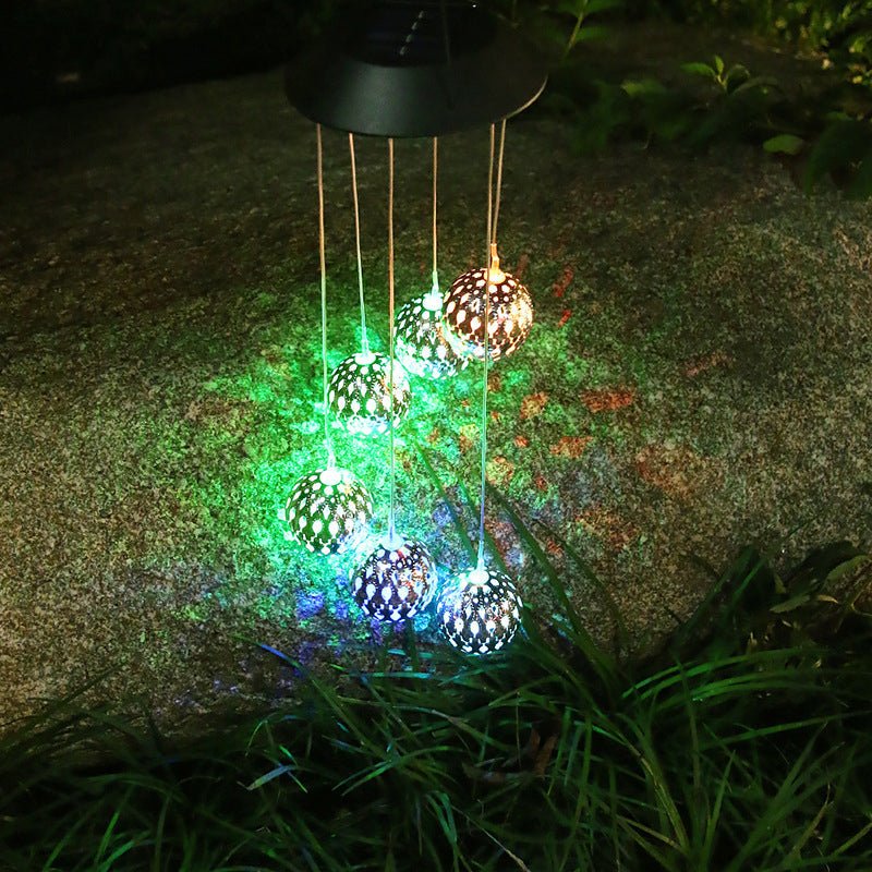 BowLift | AURABELL – Solar Wind Chime Outdoor Light for Eco-Friendly Garden Charm