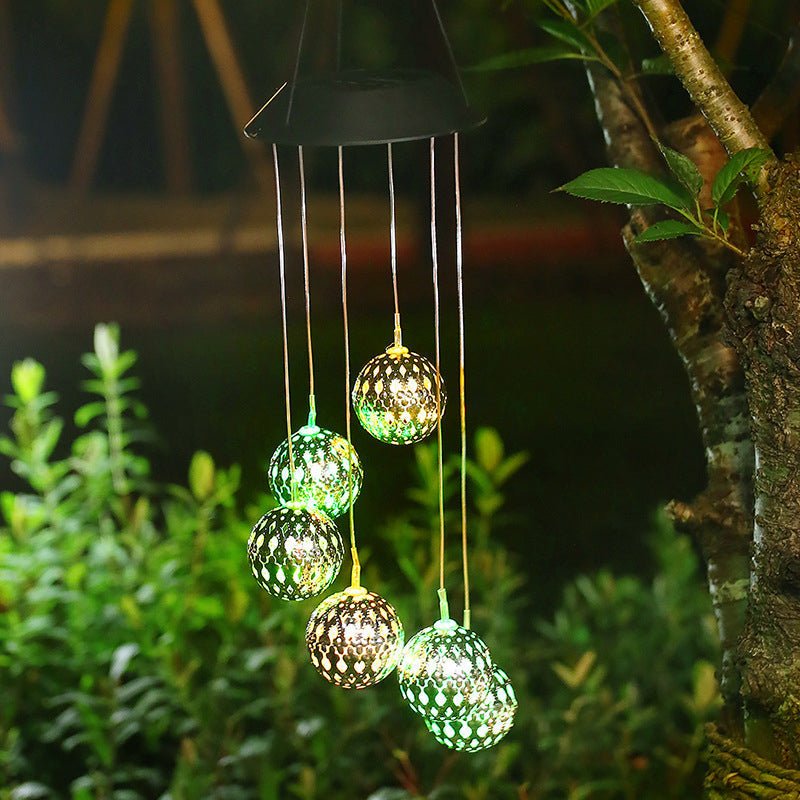 BowLift | AURABELL – Solar Wind Chime Outdoor Light for Eco-Friendly Garden Charm