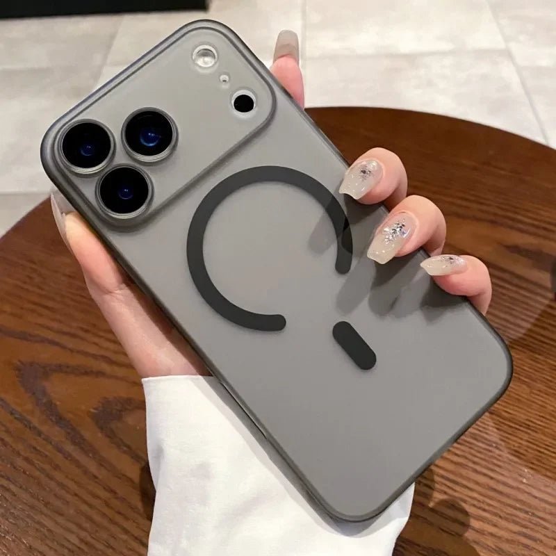 BowLift | AURACLEAR – Ultra-Thin Matte Clear MagSafe Case for iPhone