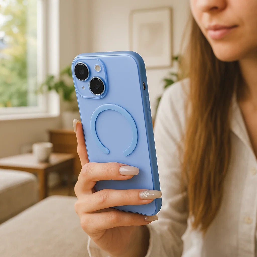 BowLift | AURACLEAR – Ultra-Thin Matte Clear MagSafe Case for iPhone