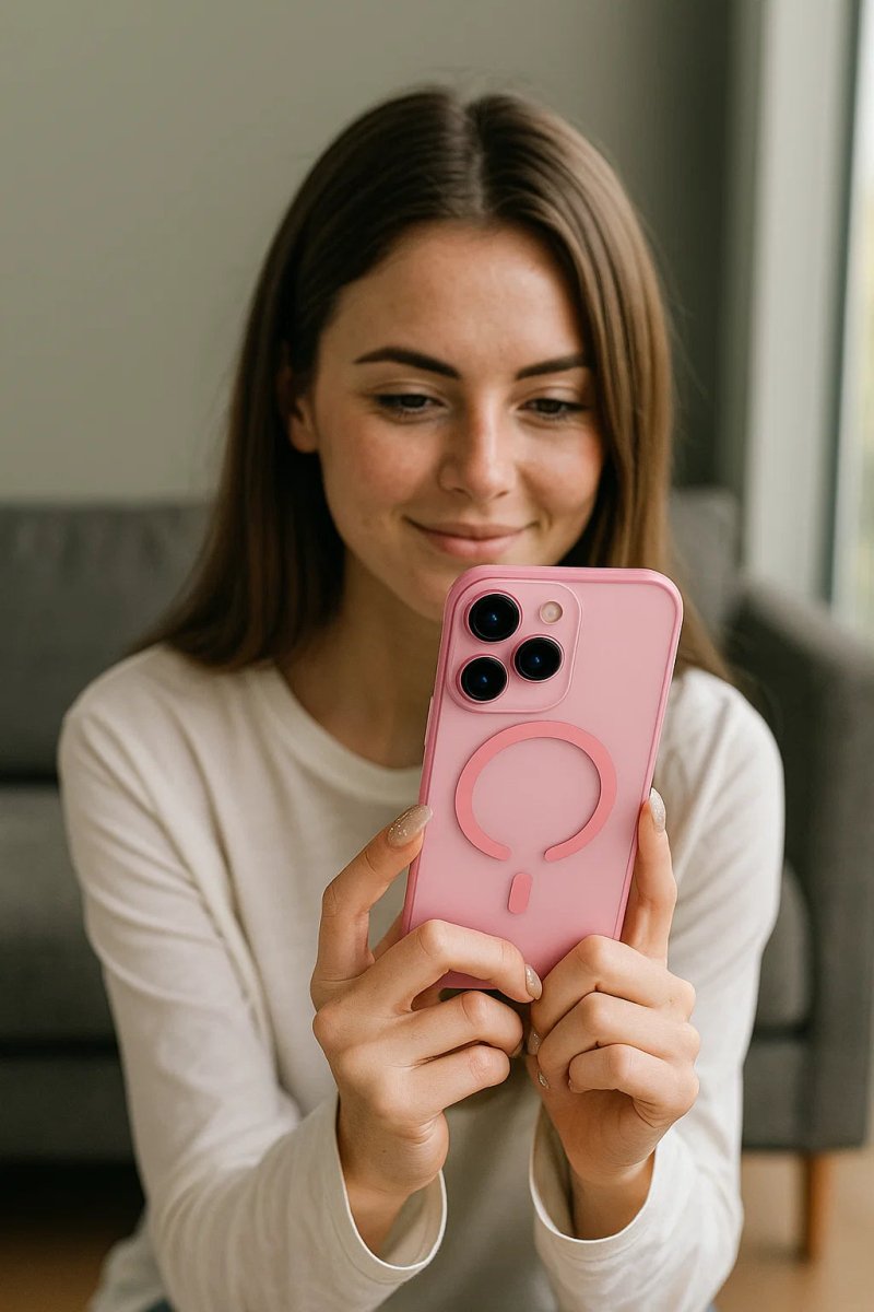 BowLift | AURACLEAR – Ultra-Thin Matte Clear MagSafe Case for iPhone