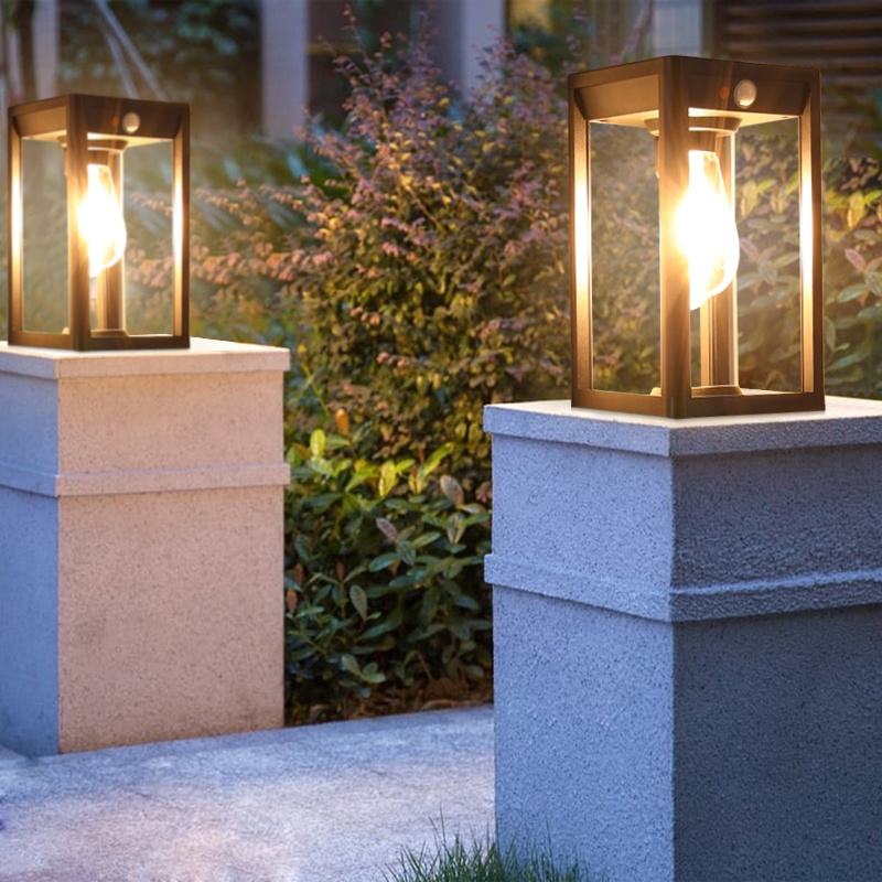 BowLift | PillarGlow - Energy-Saving Solar Outdoor Lamp