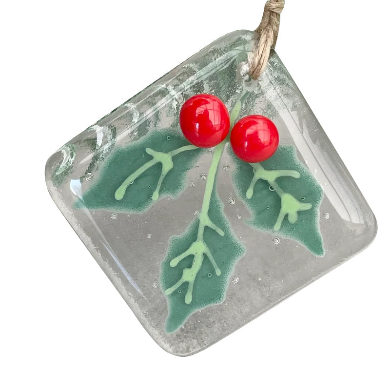 BowLift | Fused Glass Christmas Tree Decoration