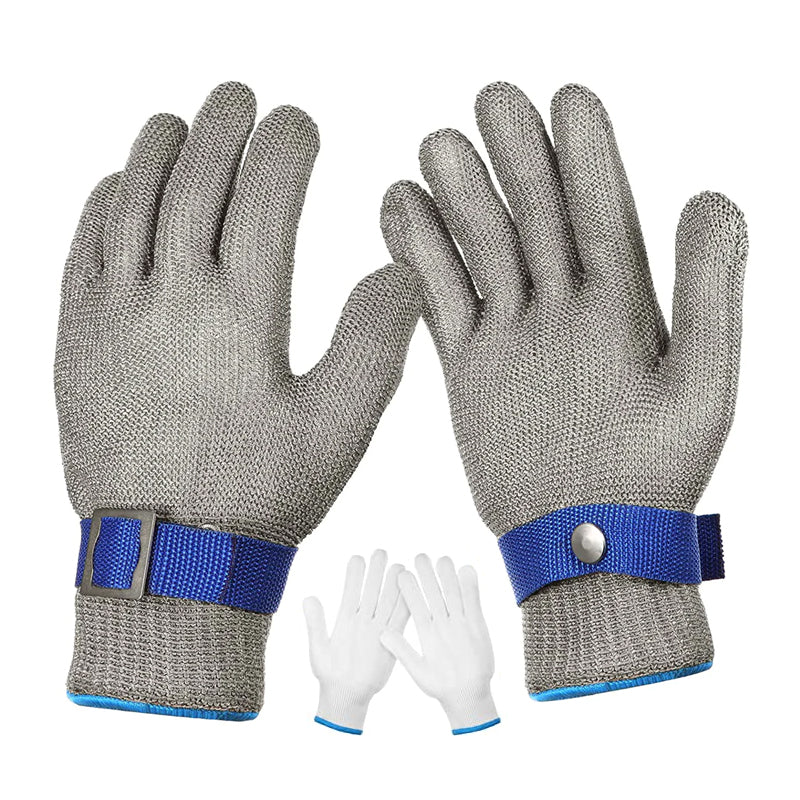 BowLift | Stainless Steel Mesh Metal Laboratory Protective Gloves