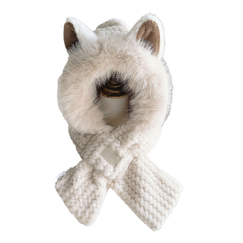 BowLift | Sweet Fox Ears 2-in-1 Hat and Scarf