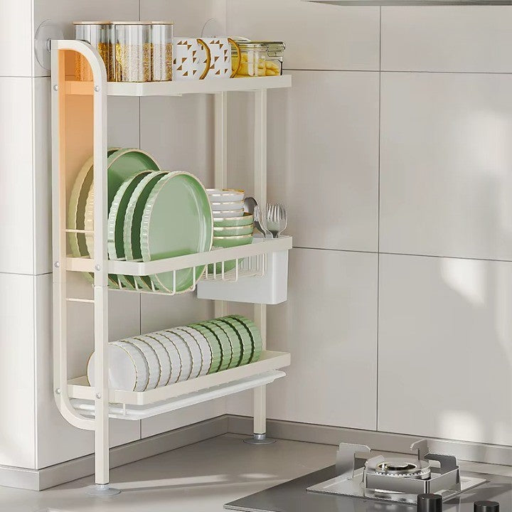 BowLift | Shelf Sleek Space-Saving Multi-Tier Kitchen Storage Rack