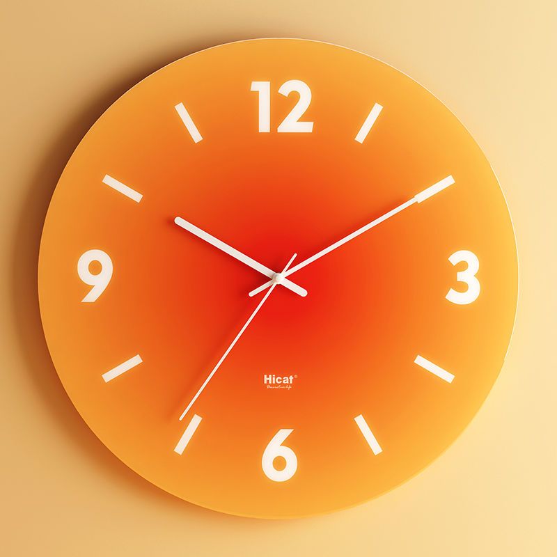 BowLift | EliteGlass - Elegant Glass Wall Clock