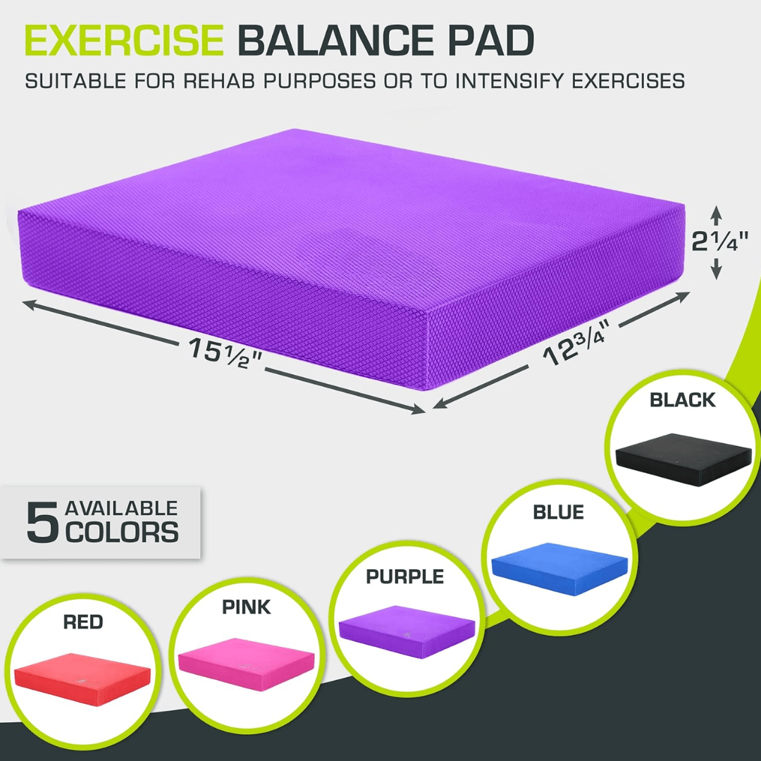BowLift | BalancePro – Anti-Slip Foam Mat for Balance, Yoga, and Stability Training