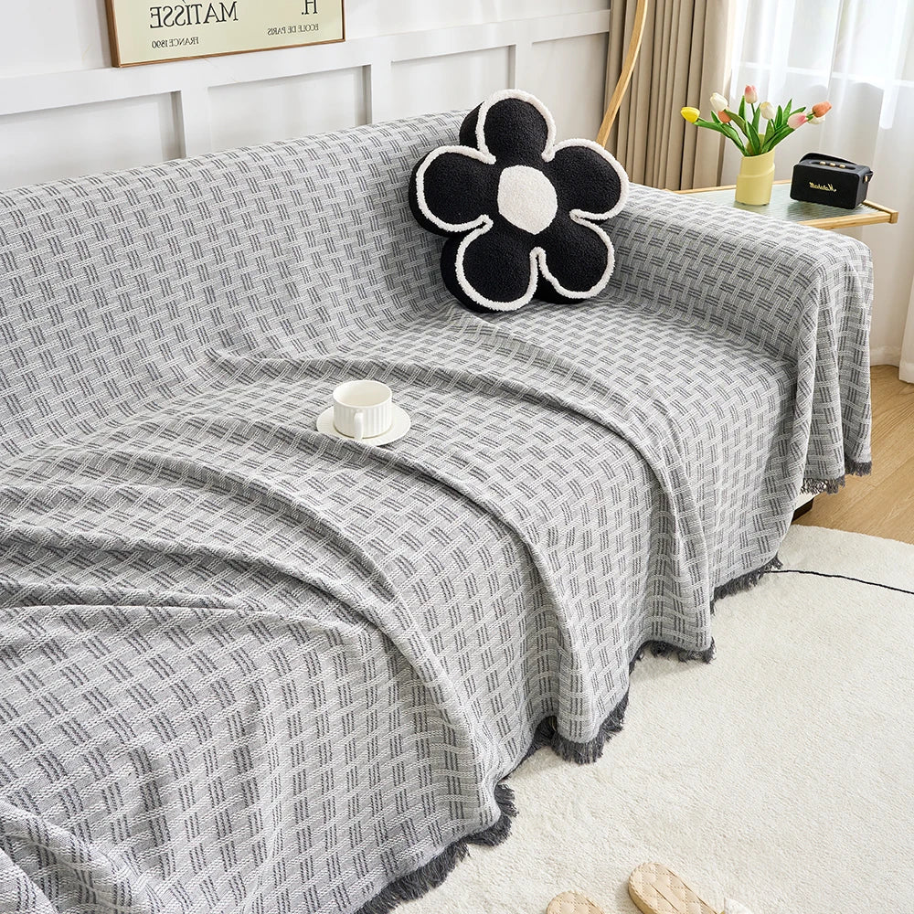 BowLift | Large Sofa Cover with Reversible Pattern Stylish Protection