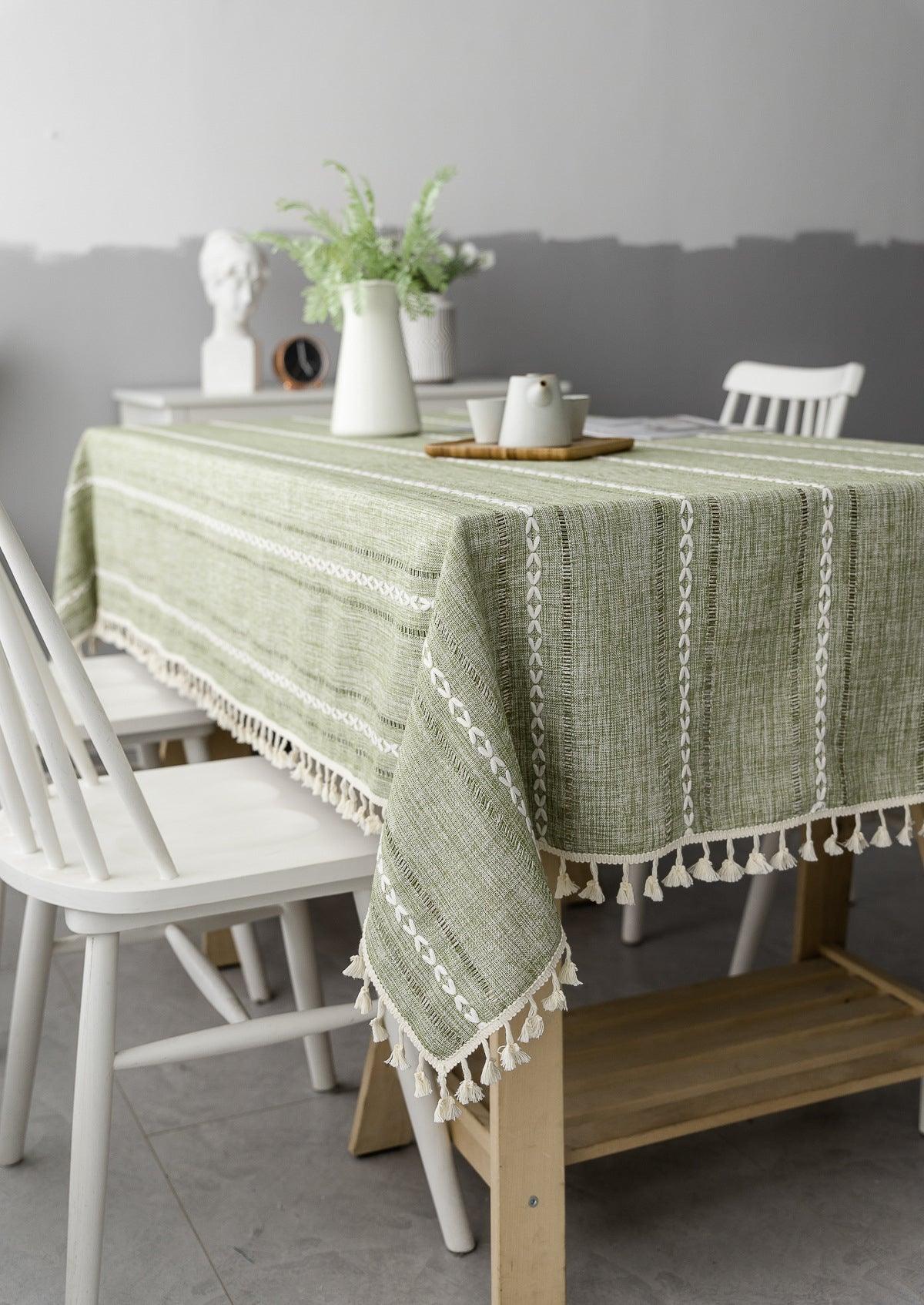 BowLift | Batillo Linen Tablecloth | Tablecloth, Indoor & Outdoor