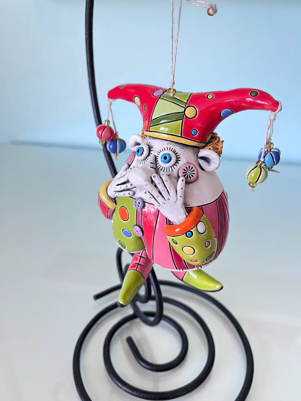 BowLift | Colorful Jester Bell Ornaments