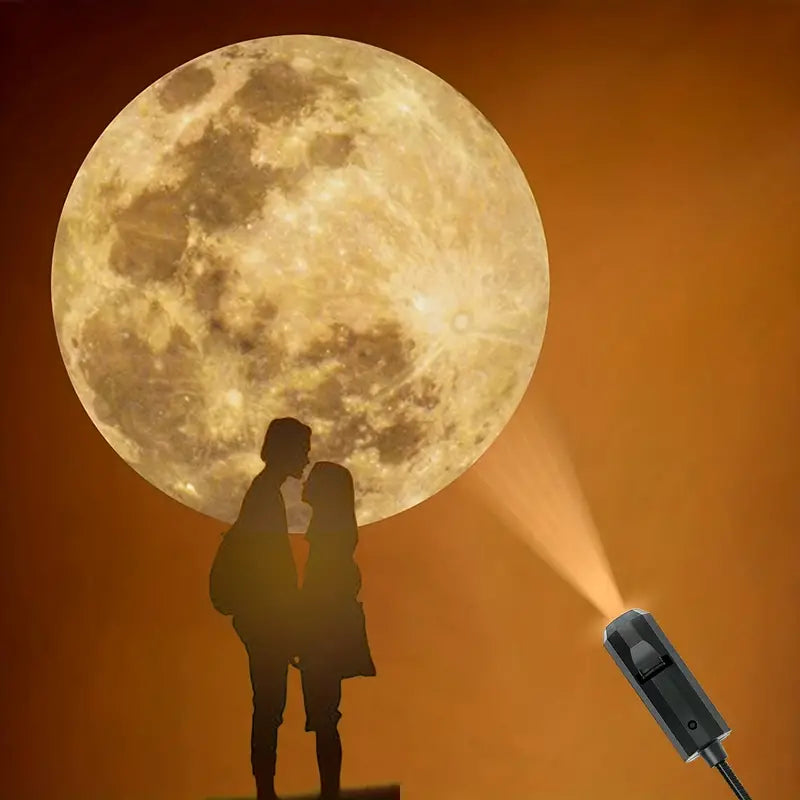 BowLift | Projection lamp Earth and Moon – Atmospheric ceiling lighting for your home