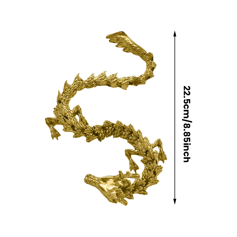 BowLift | Golden Dragon with movable joints