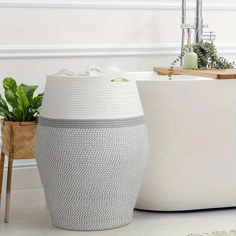 BowLift | CurveBasket - Stylish storage basket made of cotton