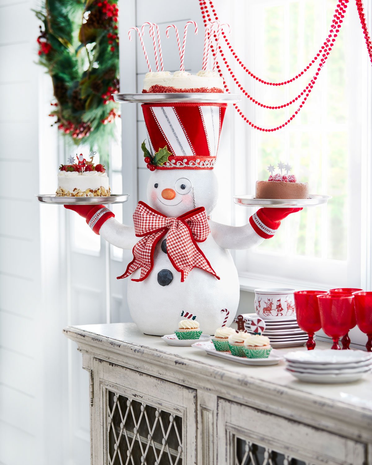 BowLift | Christmas Snowman Treats Holder