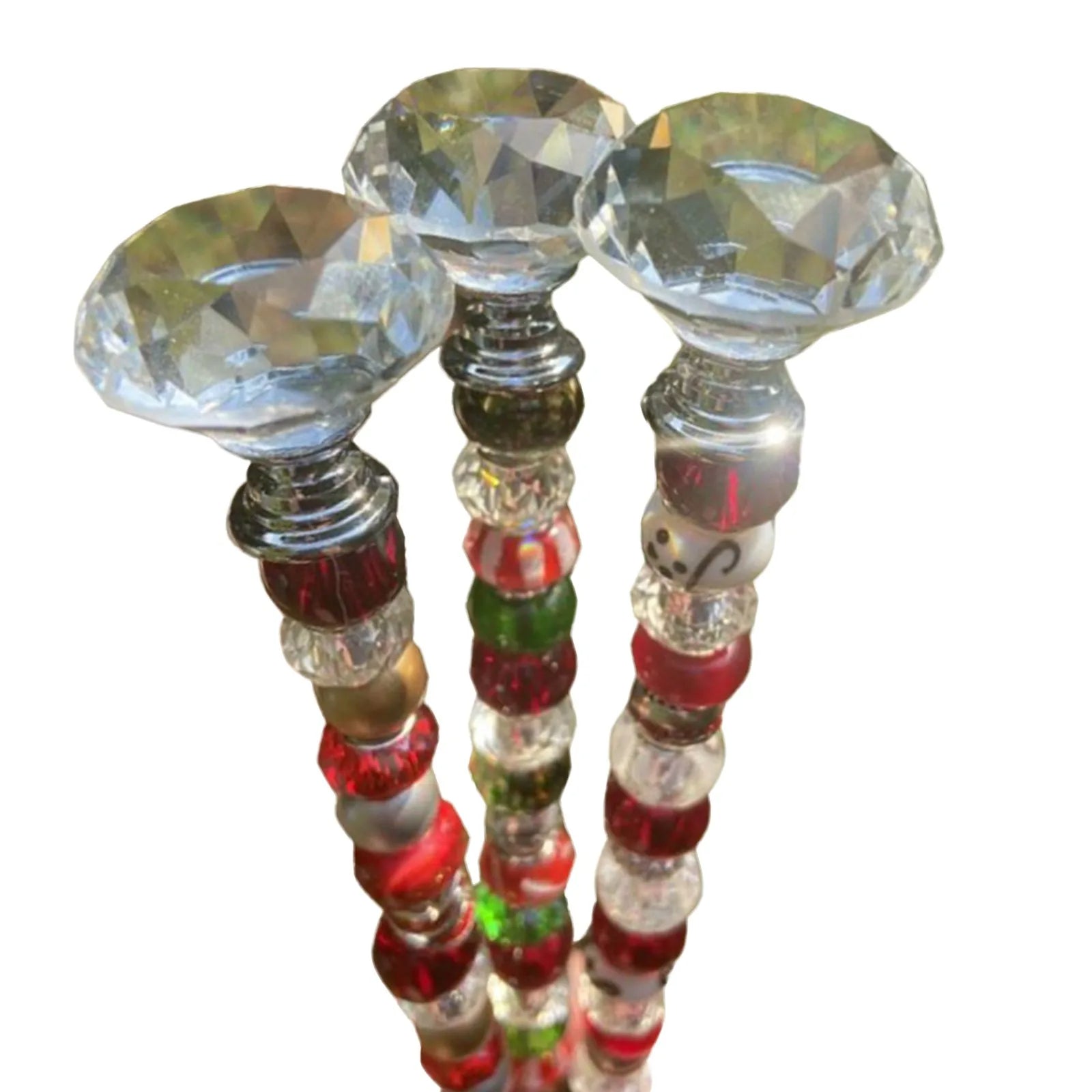 BowLift | Beaded Christmas Garden Tree Stakes – Outdoor Dream Decor & Enchanting Gifts for Kids