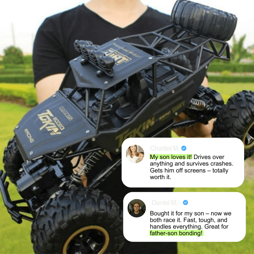 BowLift | TerraClimb X4 – 4x4 RC Monster Truck for Powerful Off-Road Action