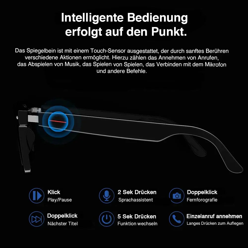 BowLift | Glasses with blue light filter and camera function