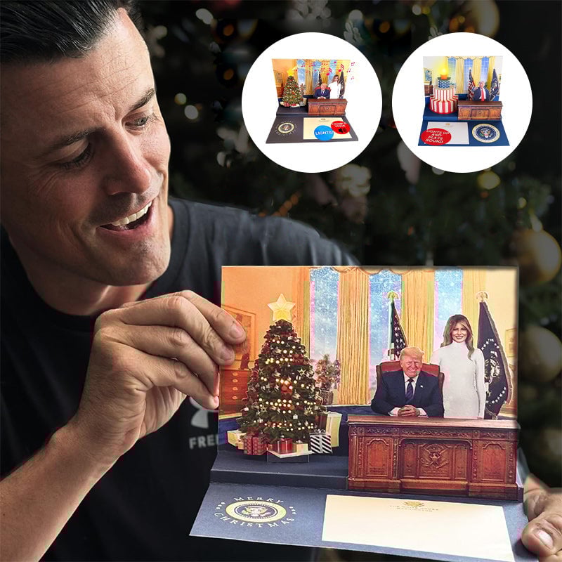 BowLift | Pop Up Christmas Card with Light & Sound