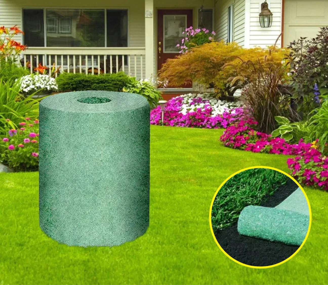 BowLift | Biodegradable Netted Grass Seed Mat | All-in-One Growth System for Quick Germination in Sun, Shade & Slopes