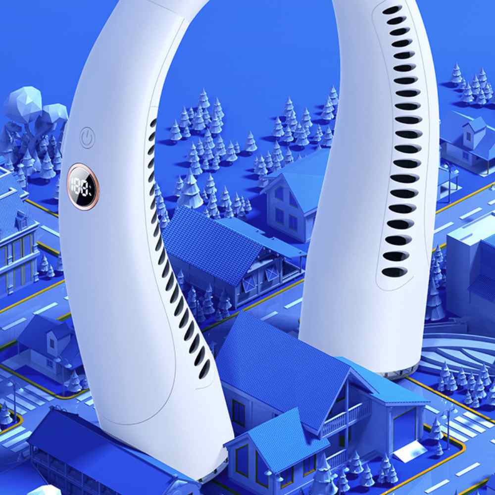 BowLift | Bladeless Neck Fan with 3 Speeds