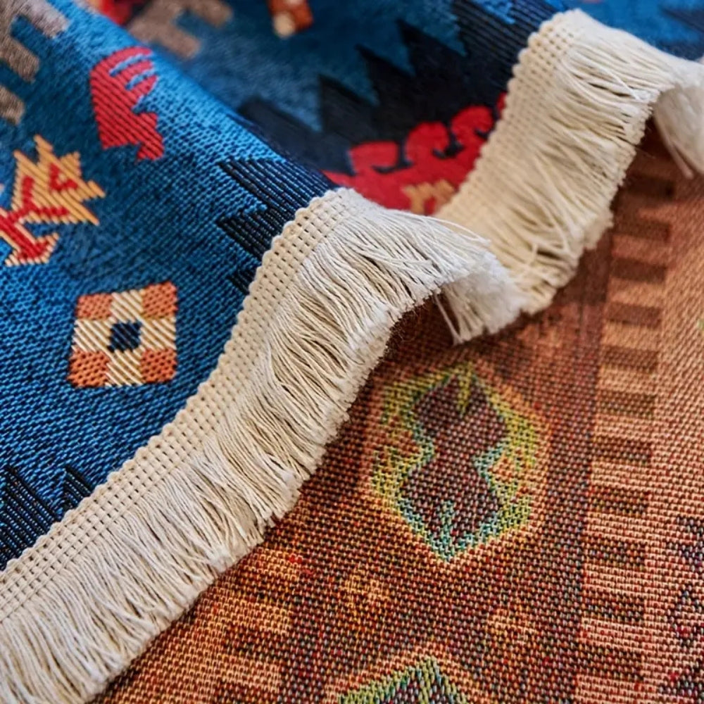 BowLift | Bohemian Geometric Cotton Blanket Throw