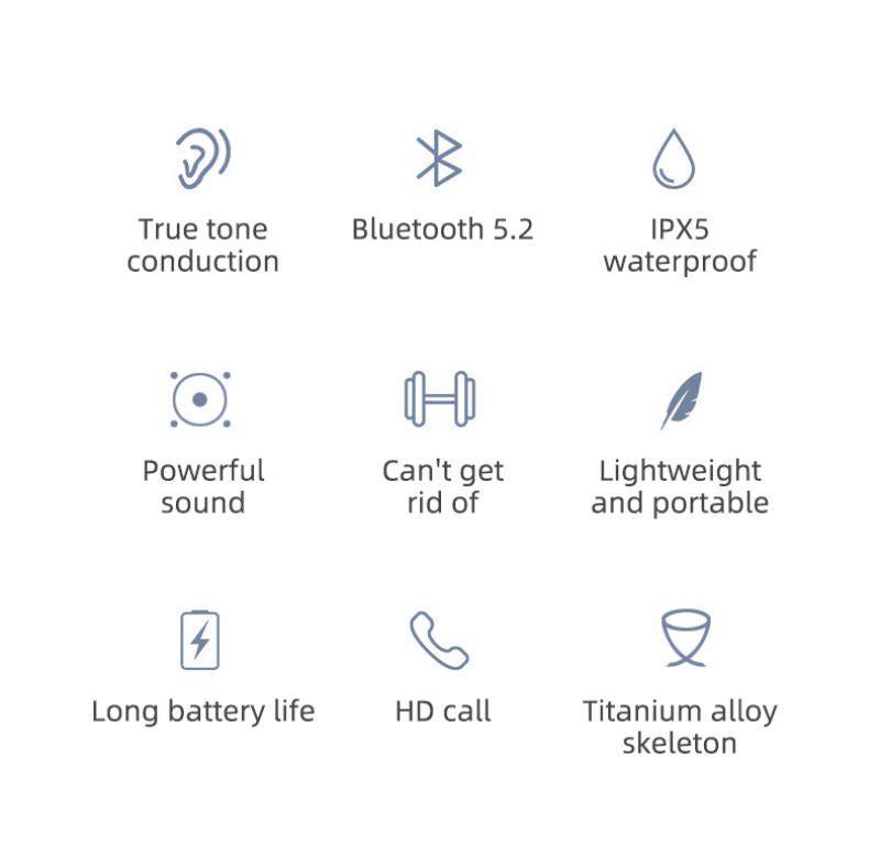 BowLift | Bone Conduction Hook Earphone Wireless