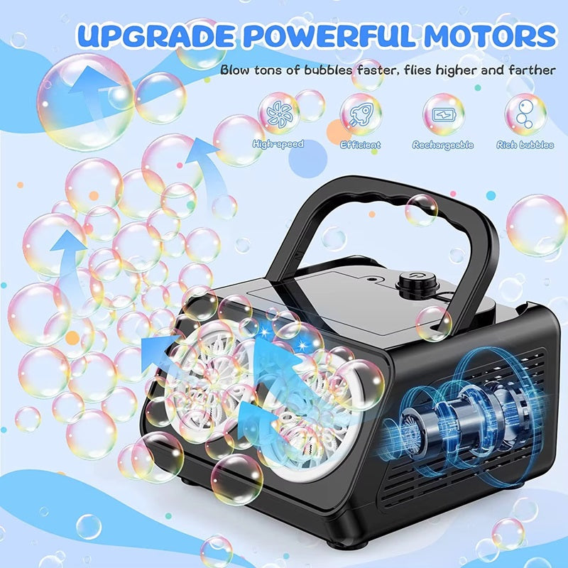 BowLift | Electric Bubble Machine with 20,000+ Bubbles Per Minute
