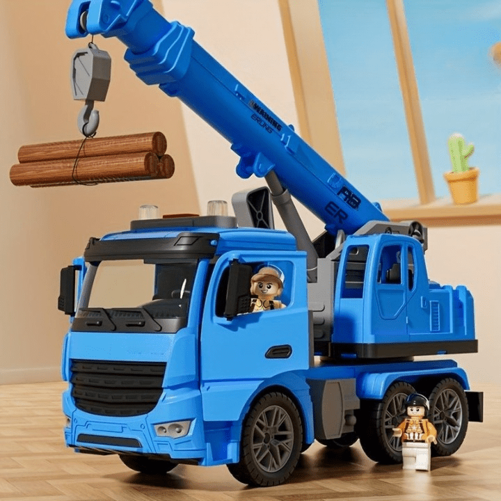 BowLift | CraneMax Junior – Construction Crane Toy with Lights & Sound