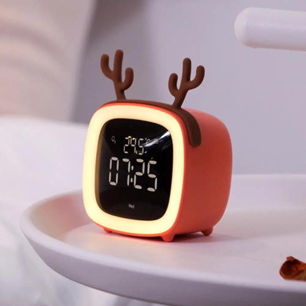 BowLift | BunnyGlow - LED Alarm Clock – Night Light with Digital Display & Timer