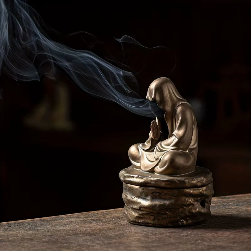 BowLift | Silent Monk Backflow Ceramic Incense Burner
