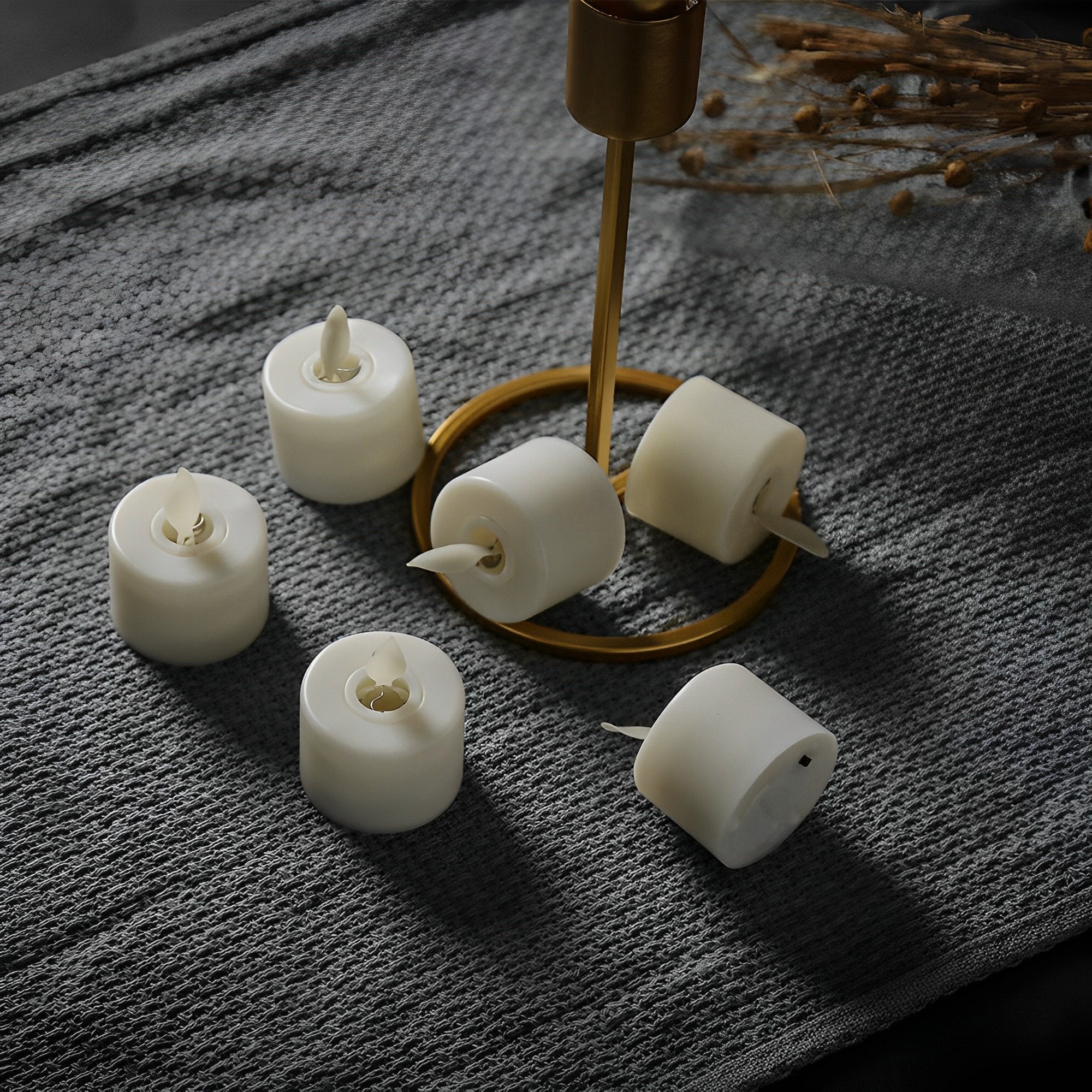 BowLift | Electronic candle with moving flame | Wickless LED candle