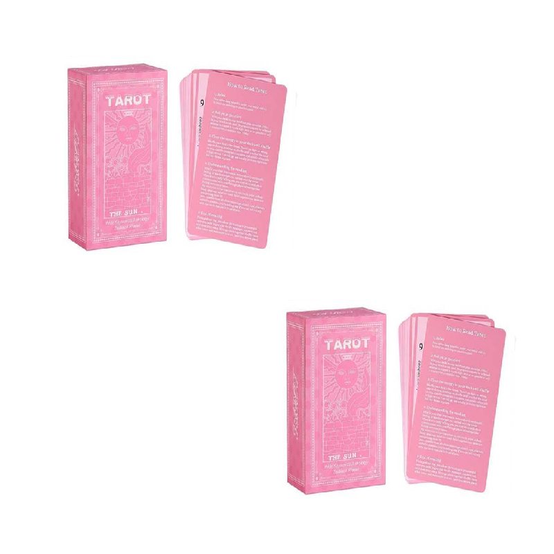 BowLift | Pink Tarot Card Deck Set