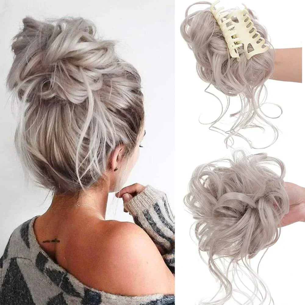 CurlyBun: Instant Curled Bun Hair Clip