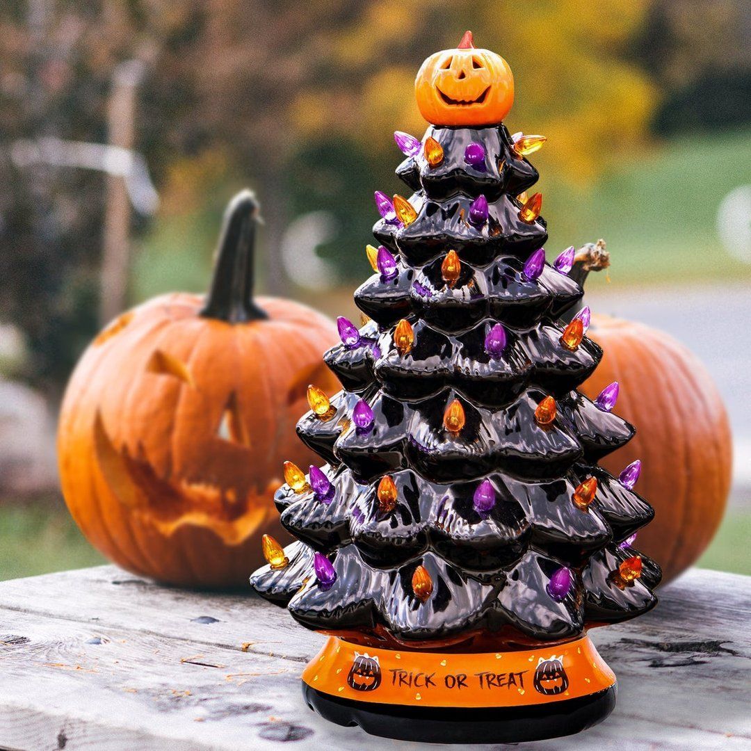 BowLift | Halloween Colored lights Christmas Tree