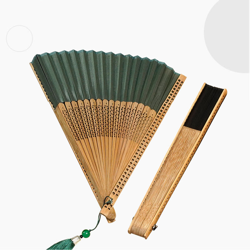 BowLift | Hand fan made of bamboo silk