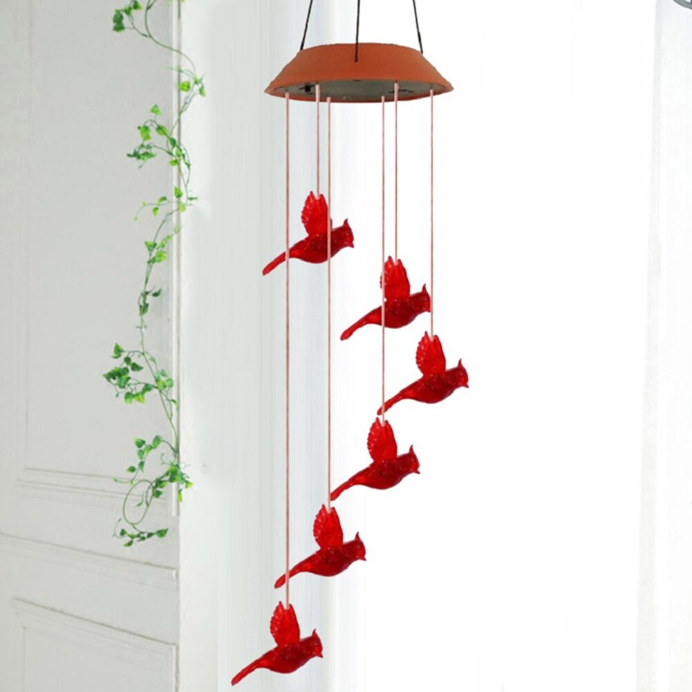BowLift | CARDINAL Solar Wind Chime Light