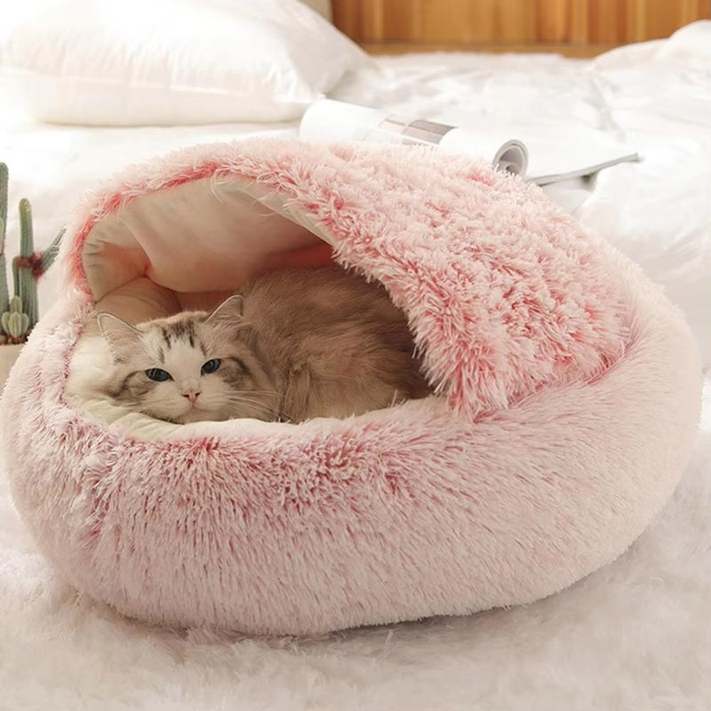 BowLift | Cozy Pet Cave Bed, Ideal for Dogs and Cats of All Sizes