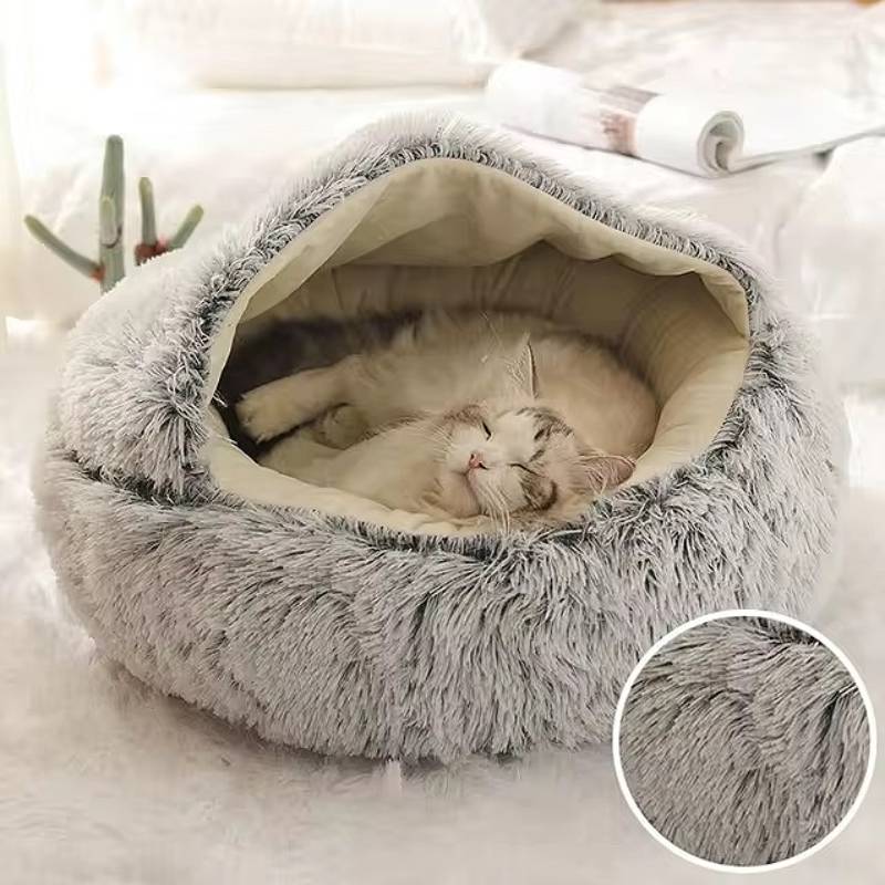 BowLift | Cozy Pet Cave Bed, Ideal for Dogs and Cats of All Sizes