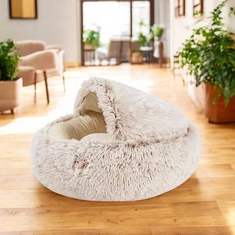BowLift | Cozy Pet Cave Bed, Ideal for Dogs and Cats of All Sizes