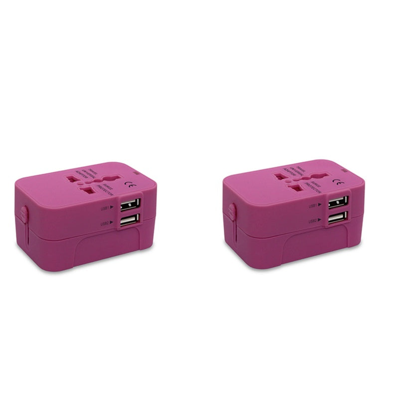 BowLift | Universal Travel Adapter with Dual USB Ports