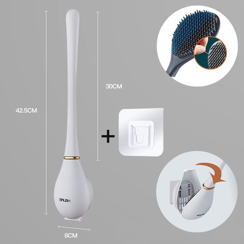 BowLift | š„Modern flexible silicone toilet brush