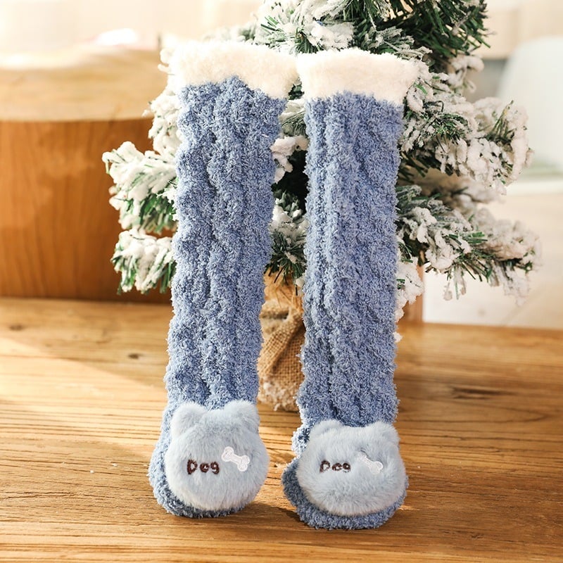 BowLift | A Pair of Baby Cute Coral Fleece Socks