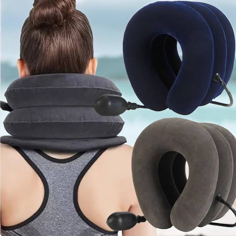 BowLift | Inflatable Cervical Traction Neck Pillow