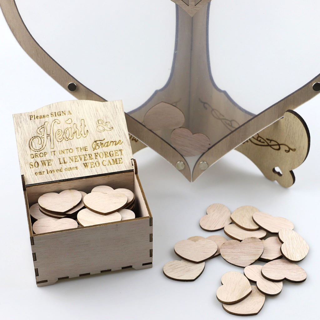 BowLift | Heart guest book