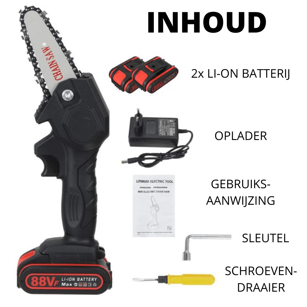 BowLift | CHAINCUT PRO – Electric cordless chainsaw for fast & efficient work