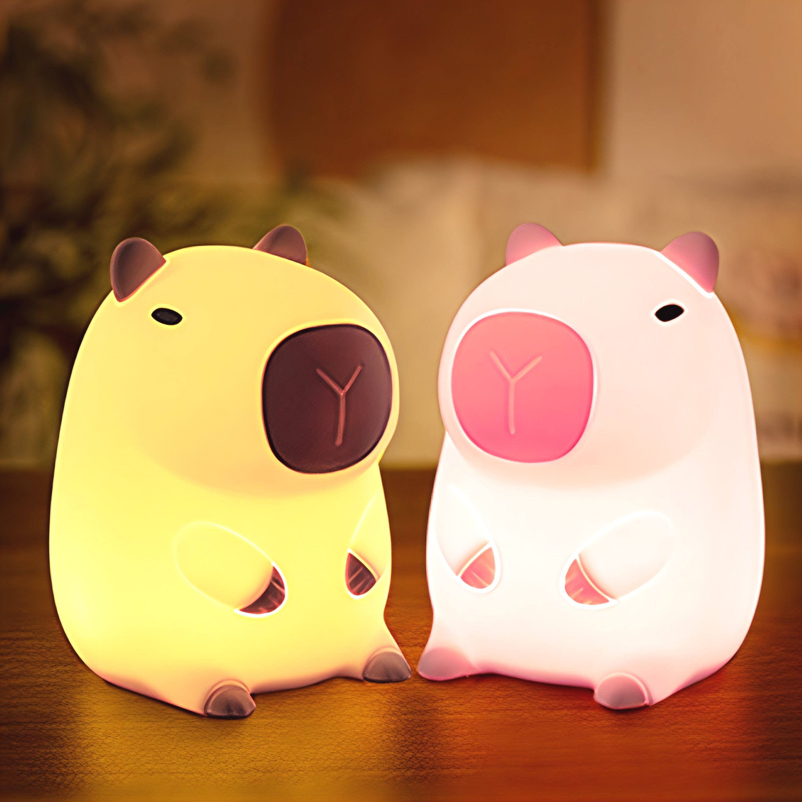 BowLift | Capybara Night Light Adjustable Brightness Silicone