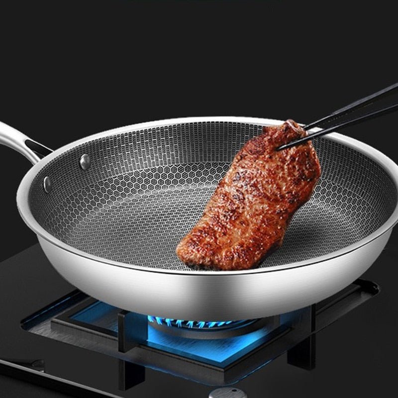 BowLift | ChefSteel Pan – Stainless Steel Non-Stick Frying Pan for Effortless Cooking
