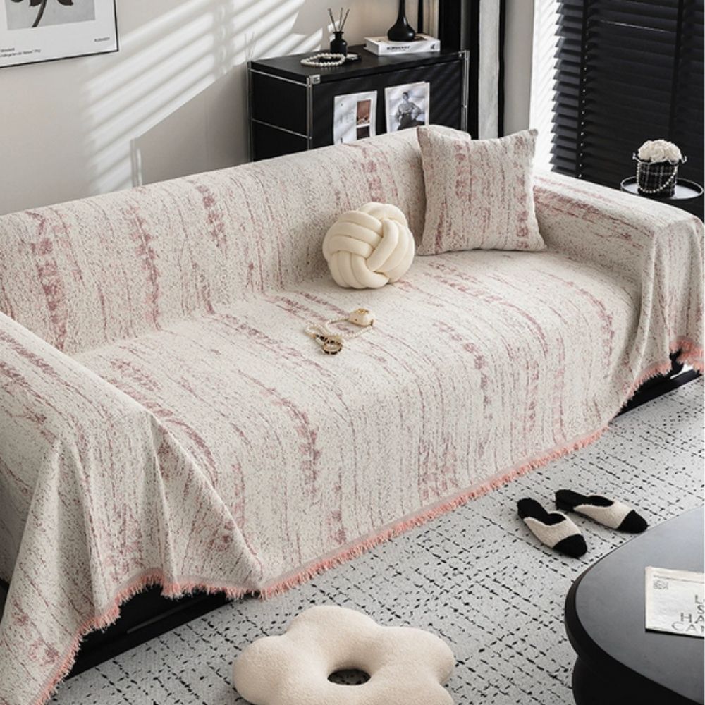 BowLift | CHENILUX – Elegant Chenille Sofa Cover for Protection & Style